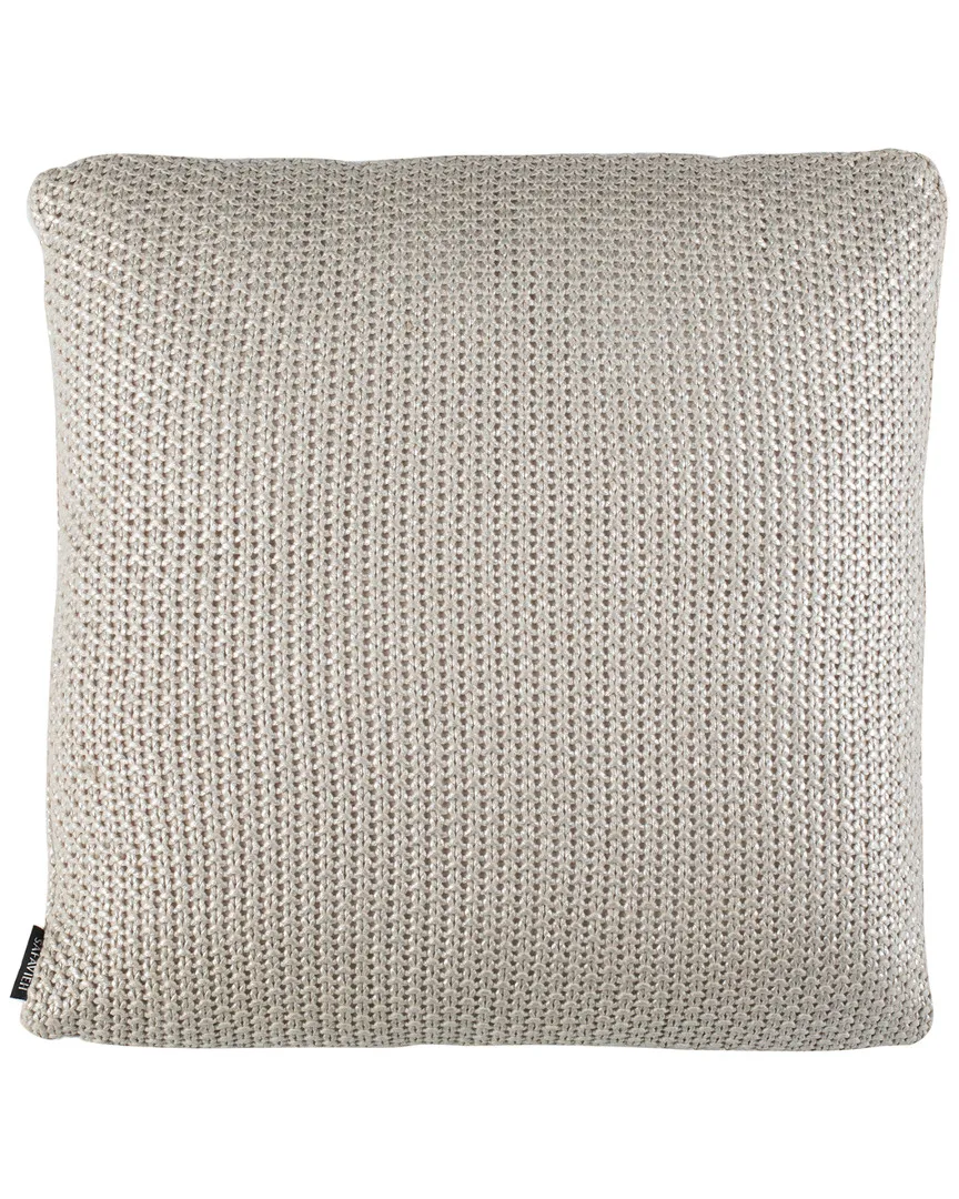 Tickled Knit Pillow - Grey image
