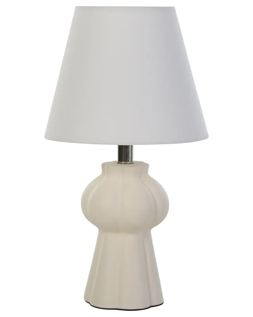Tolia Table Lamp - Off White, Ceramic