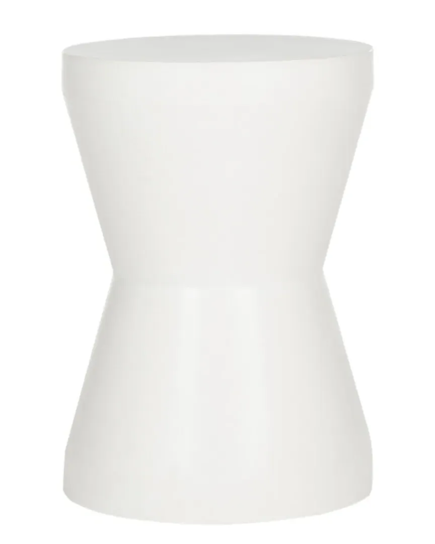 Torre Accent Table - Ivory, Concrete