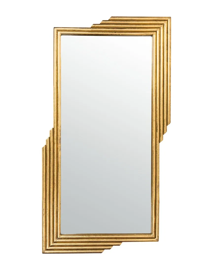 Trenla Mirror - Gold Foil, Pine image