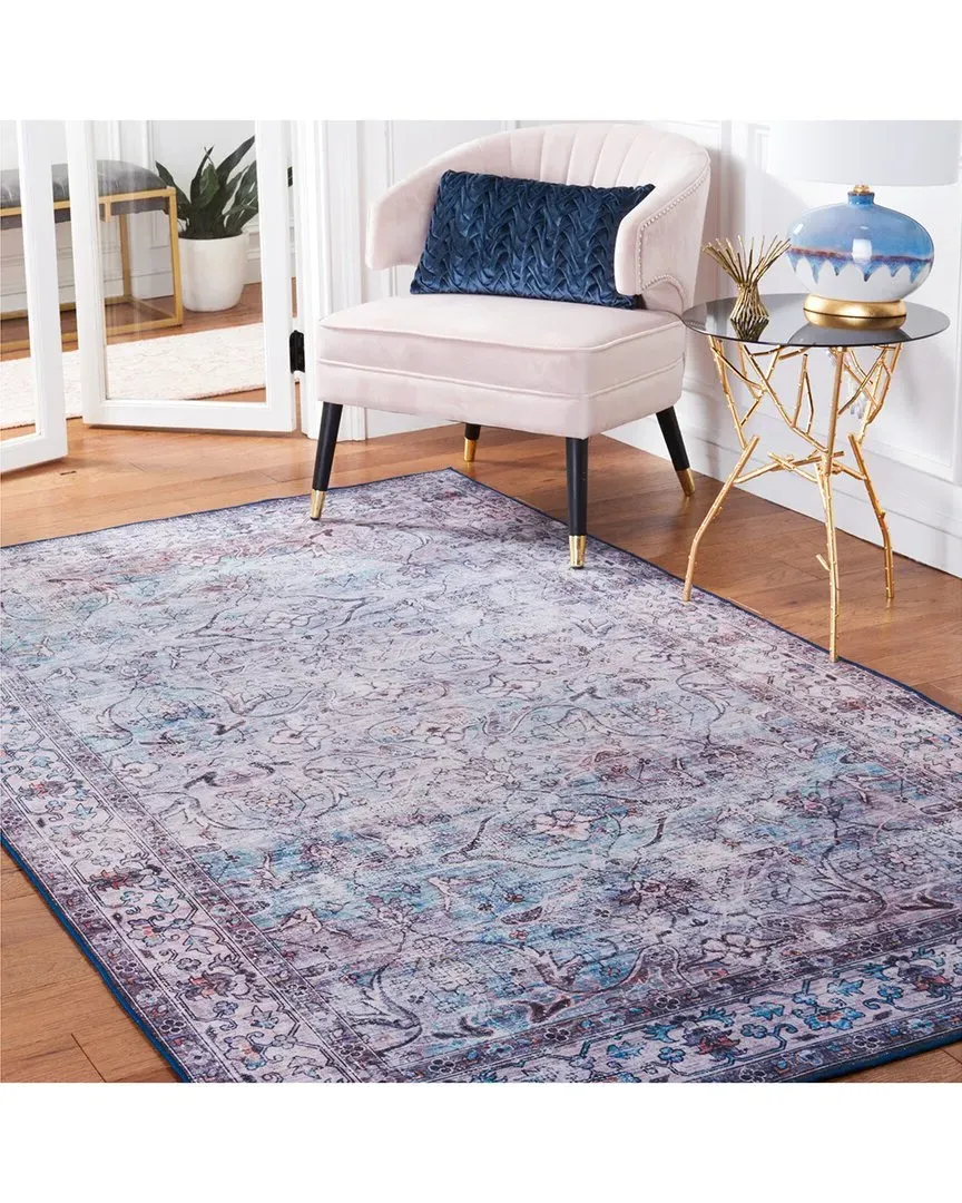 Tucson Area Rug - Aqua, Polyester
