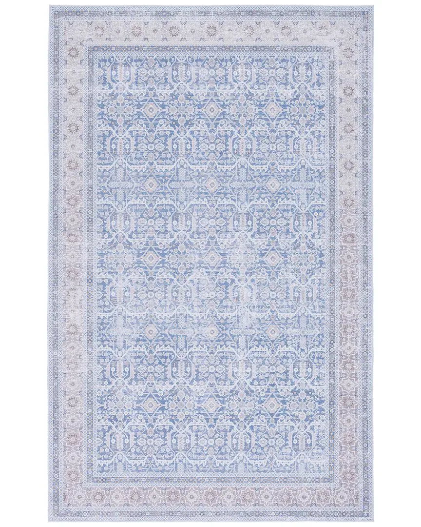 Tucson Area Rug - Blue, Polyester