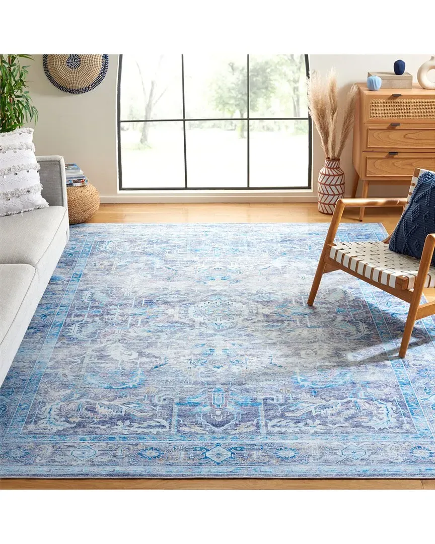 Tucson Area Rug - Purple, Polyester