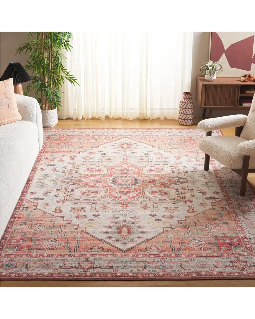 Tucson Area Rug - Rust, Polyester