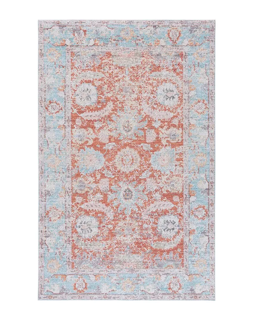 Tucson Polyester Pile Rug - Blue