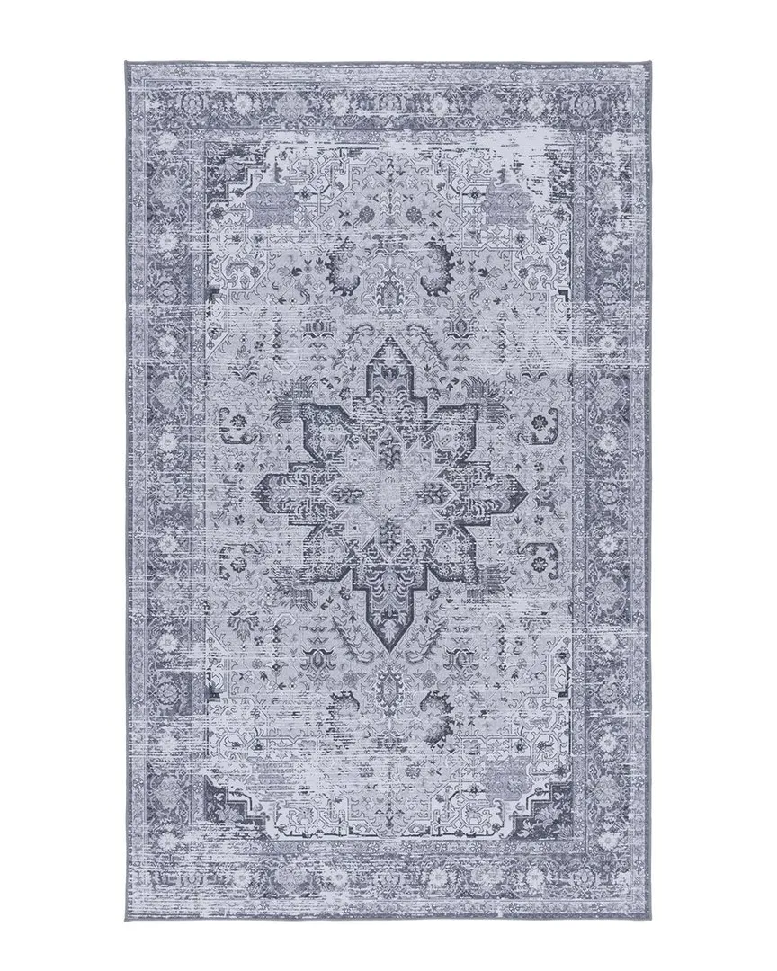 Tucson Polyester Pile Rug - Dark Grey
