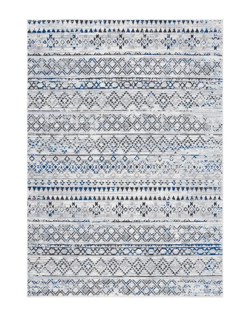Tulum Area Rug - White, Jute