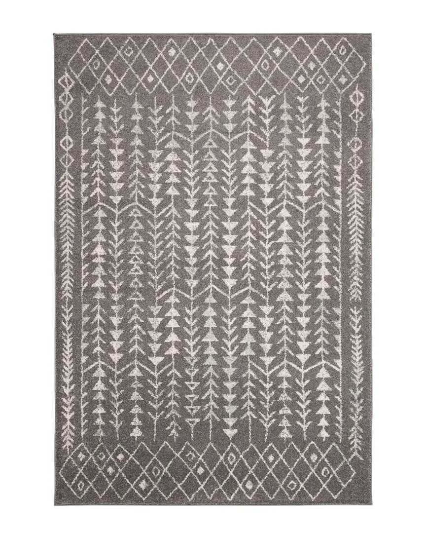 Tulum Rug - Dark Grey/Ivory, Polypropylene
