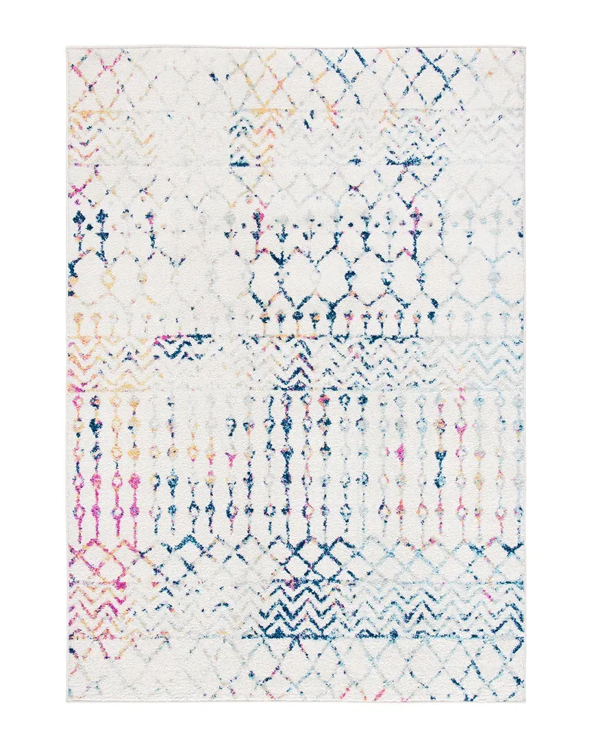 Tulum Rug - Ivory/Blue, Polypropylene