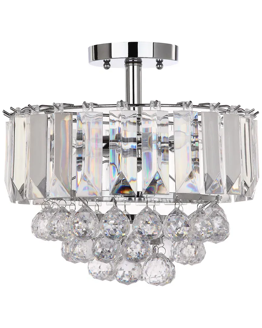 Vaxcel 3-Light Ceiling Lamp - Chrome, Acrylic image