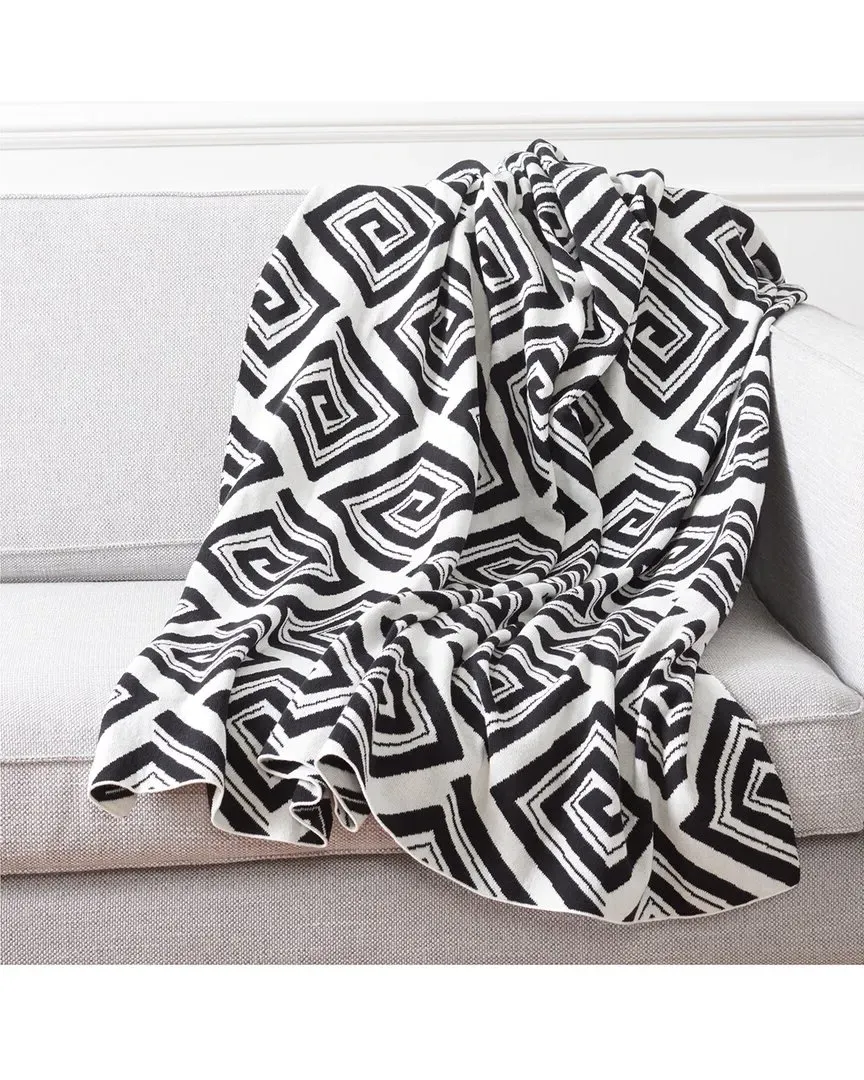 Veda Throw - Black, Cotton image