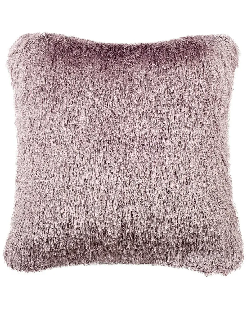 Venice Shag Pillow - Lilac, Polyester image