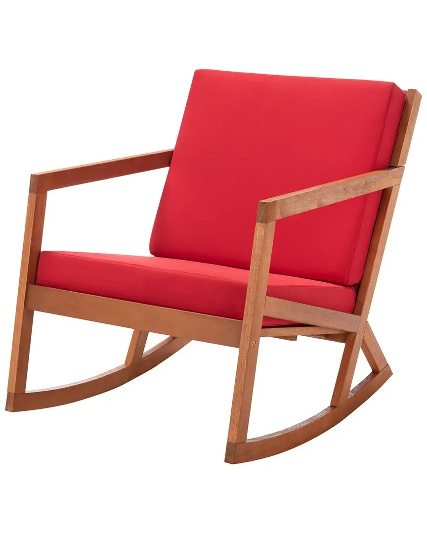 Vernon Rocking Chair with Cushions - Natural, Eucalyptus