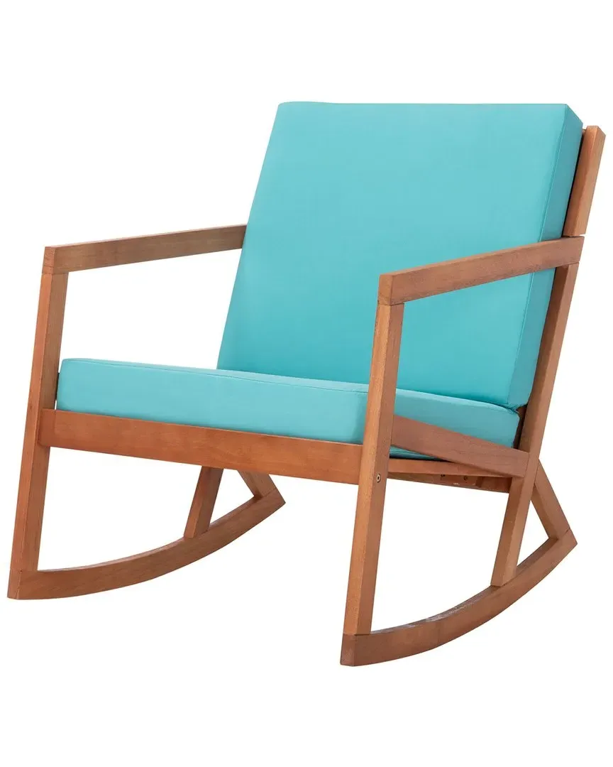 Vernon Rocking Chair with Cushions - Natural, Eucalyptus