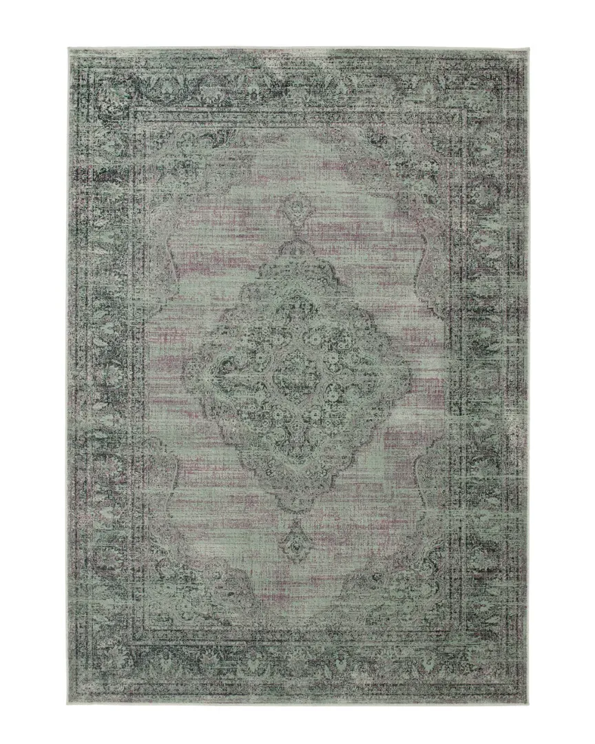 Vintage Rug - Green, Viscose