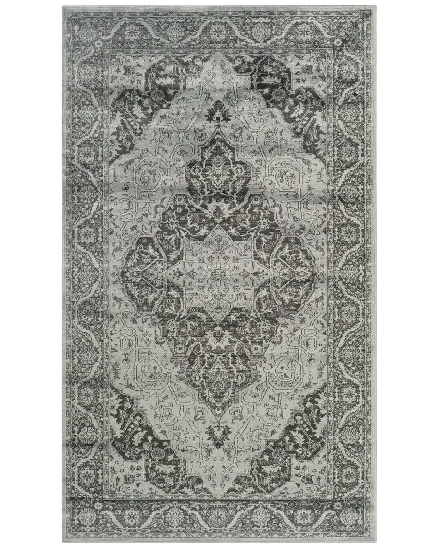 Vintage Rug - Grey, Viscose