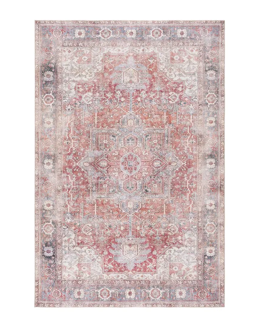 Vintage Serapi Rug - Red, Polyester Chenille