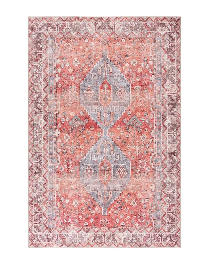 Vintage Serapi Rug - Red, Polyester Chenille