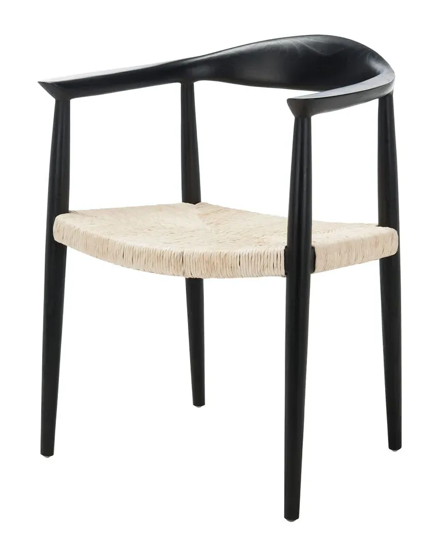 Volta Foc Twist Accent Chair - Black, Sungkai image