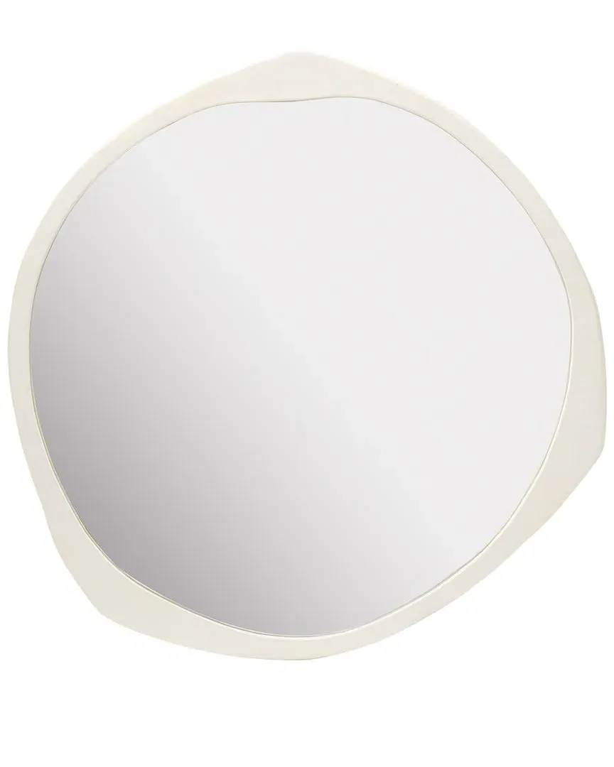 Wall Mirror - Ivory, Aluminum