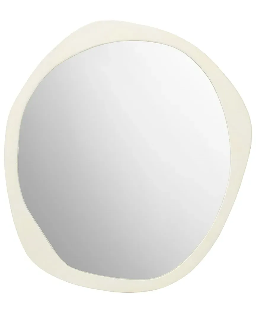 Wall Mirror - Ivory, Aluminum