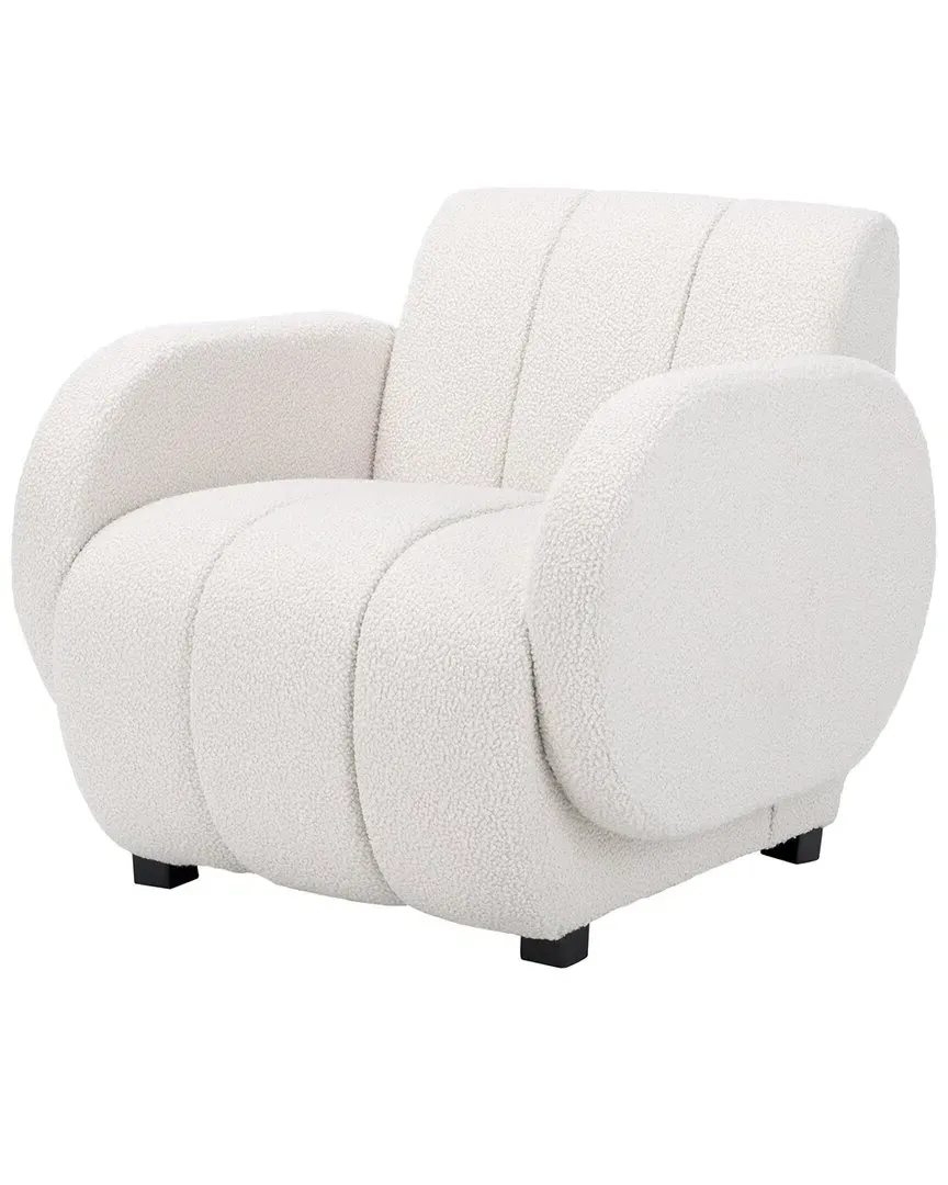 Waylen Accent Chair - Off White, Boucle image