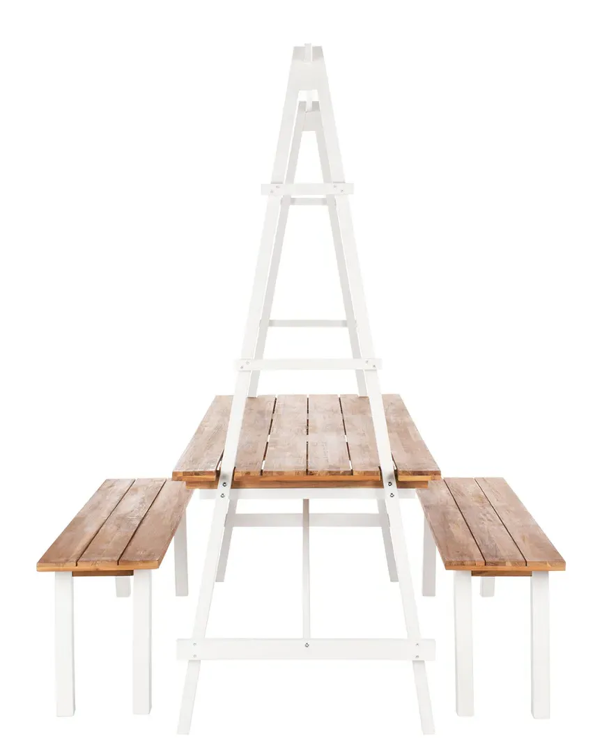 Willamy 3-Piece Outdoor Dining Set - Natural, Acacia Wood image