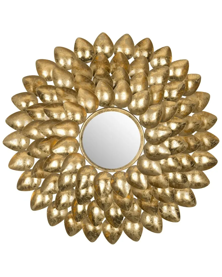 Woodland Sunburst Mirror - Antique Gold image