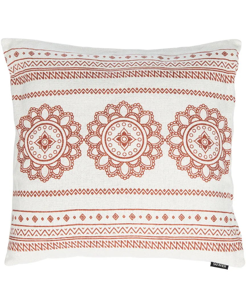 Zarra Pillow - White, Cotton image