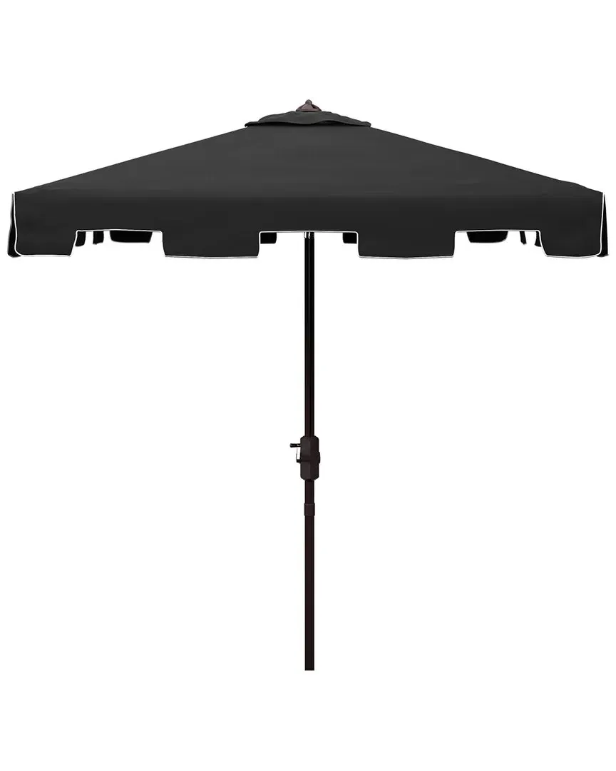 Zimmerman 7.5' Square Umbrella with Crank - Black, Metal image