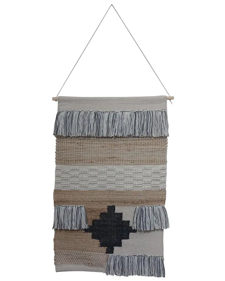 36in Aztec Wall Hanging - Multi, Jute image