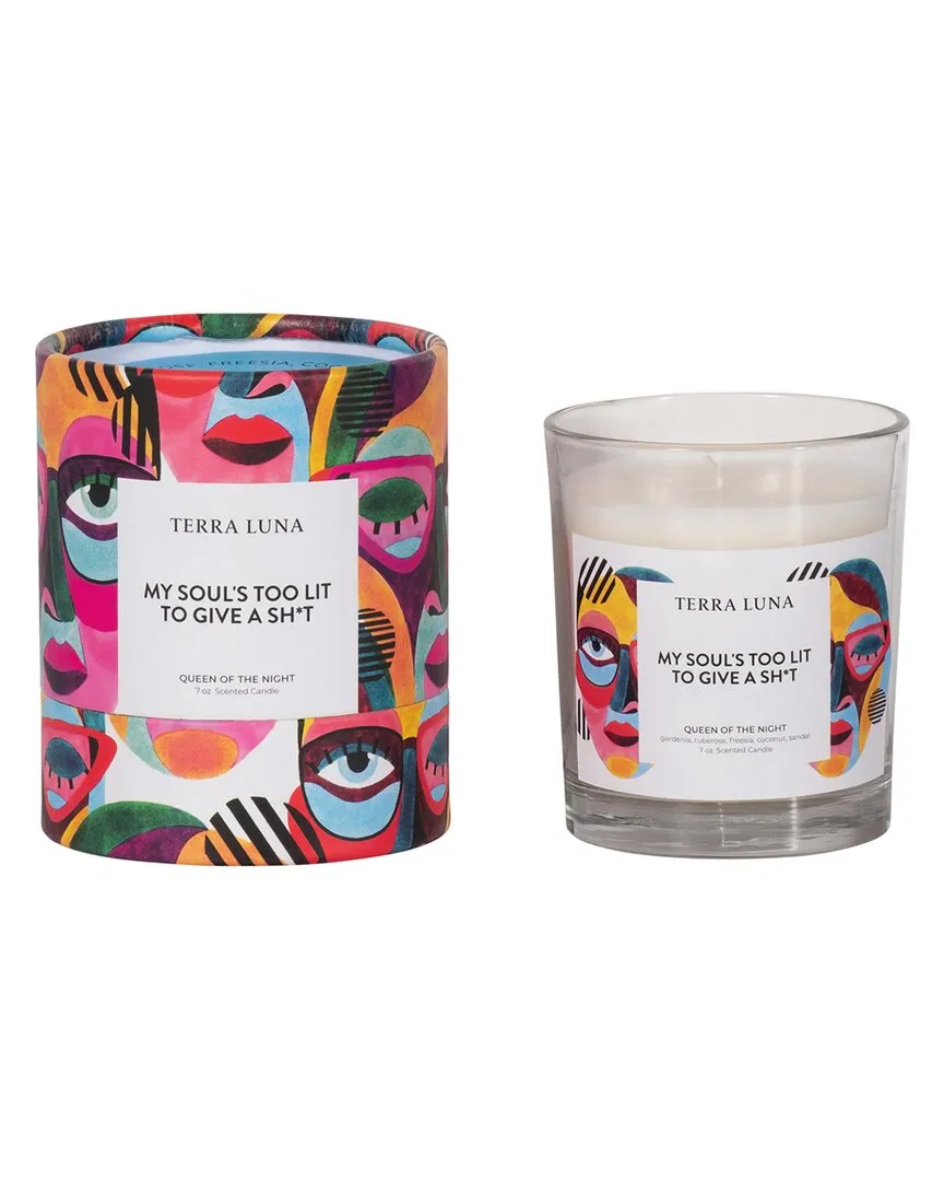 7oz Too Lit Boxed Candle - Multi