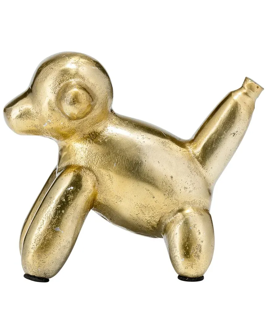 Balloon Monkey Sculpture - Gold, Aluminum image