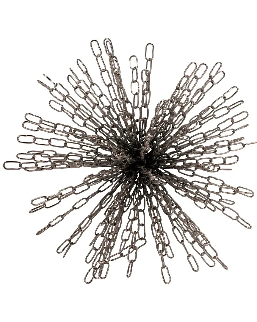 Chain Orb Sculpture - Black image