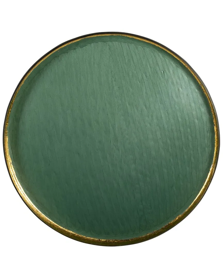 Decorative Wall Circle - Blue, Iron image