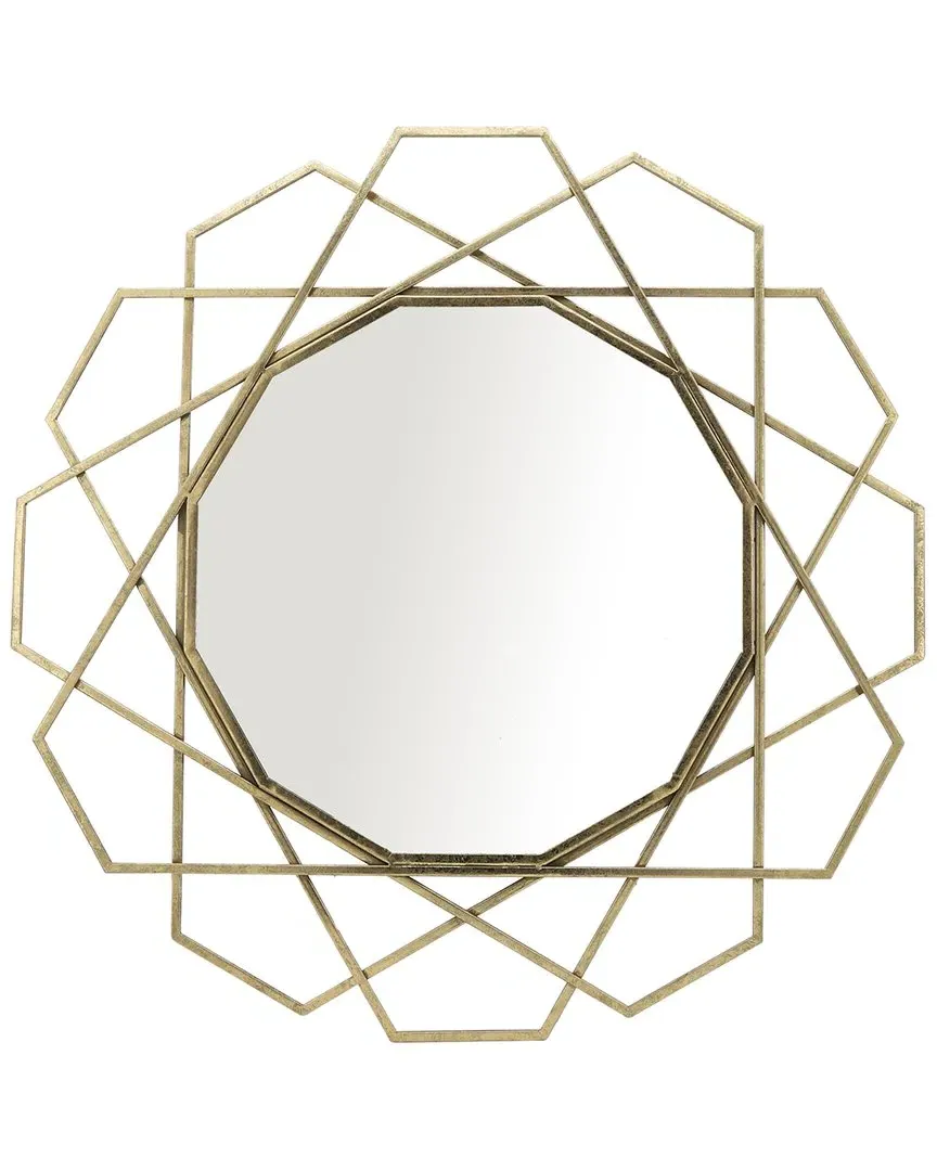 Geometric Mirror - Gold, Iron image