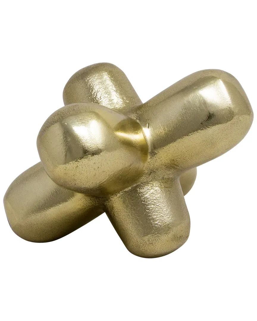 Metal Geometric Orb - Gold image