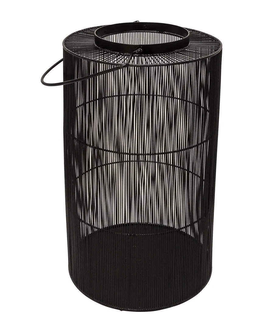 Metal Wire Lantern - Black image