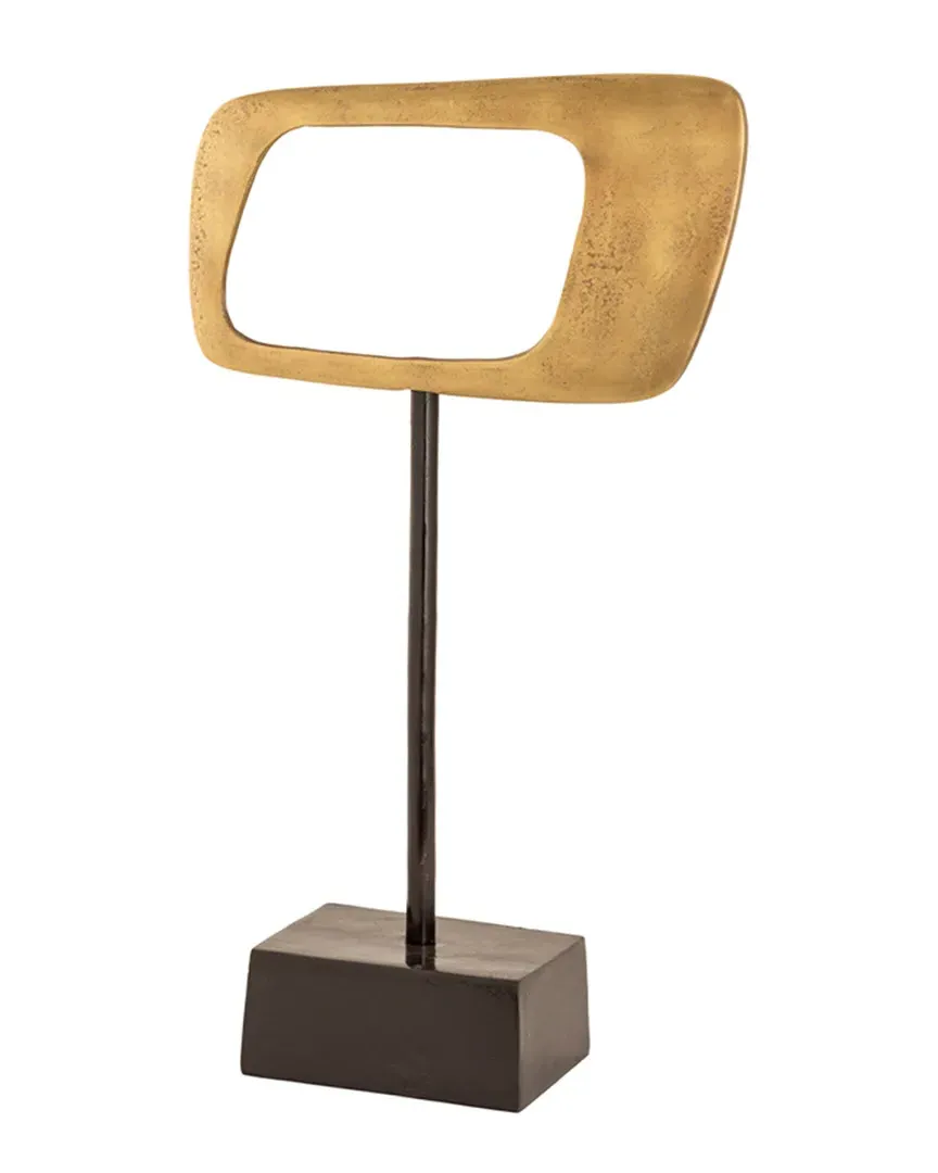 Rhombus Decorative Stand - Gold, Aluminum image