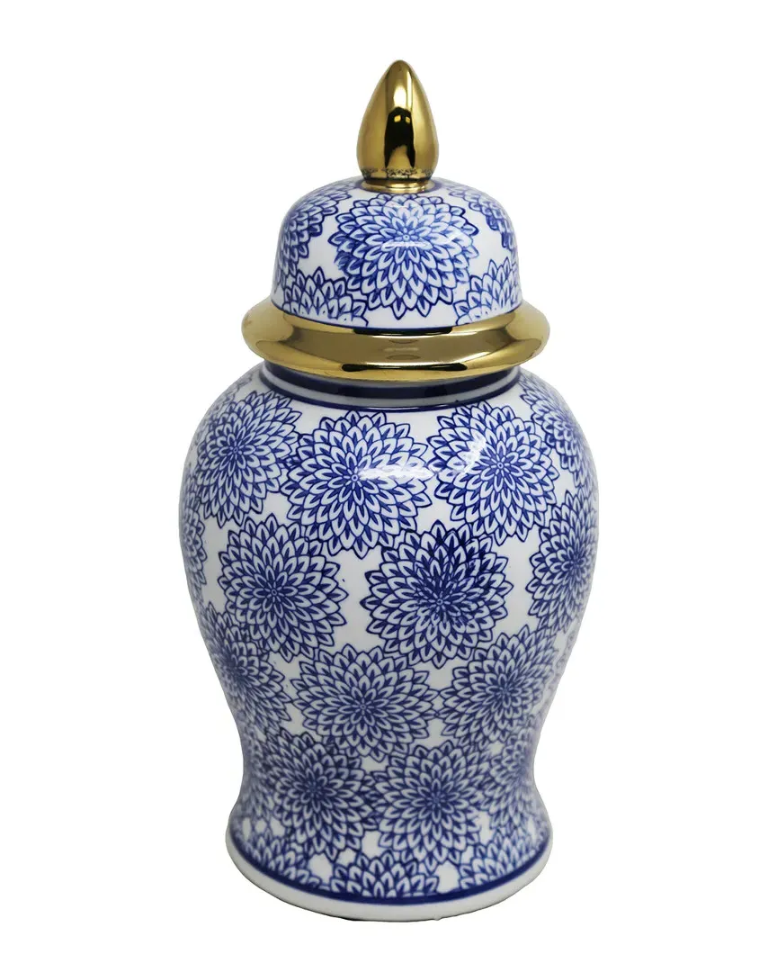 Temple Jar - Blue, Ceramic image