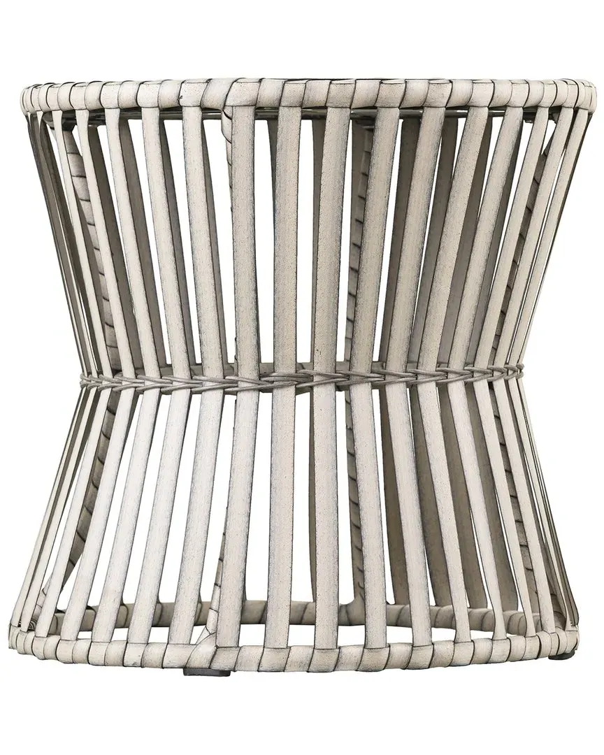 Melilani Round Outdoor Side Table - Natural image