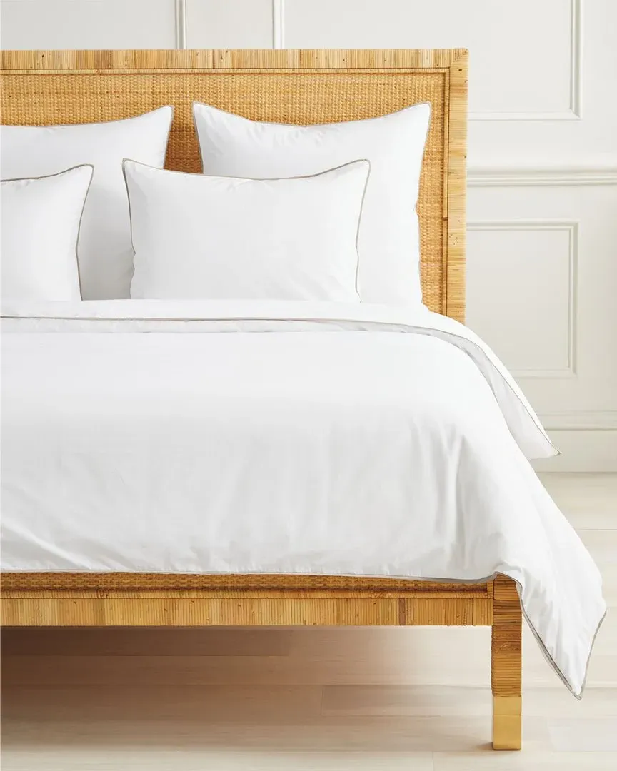 Beach Club Percale Duvet - Doe image