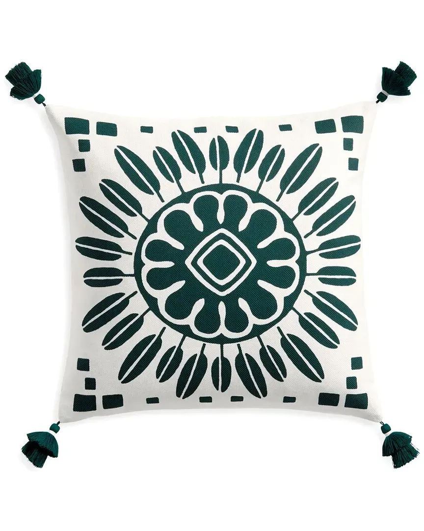 Campania Pillow Cover - Botanical image
