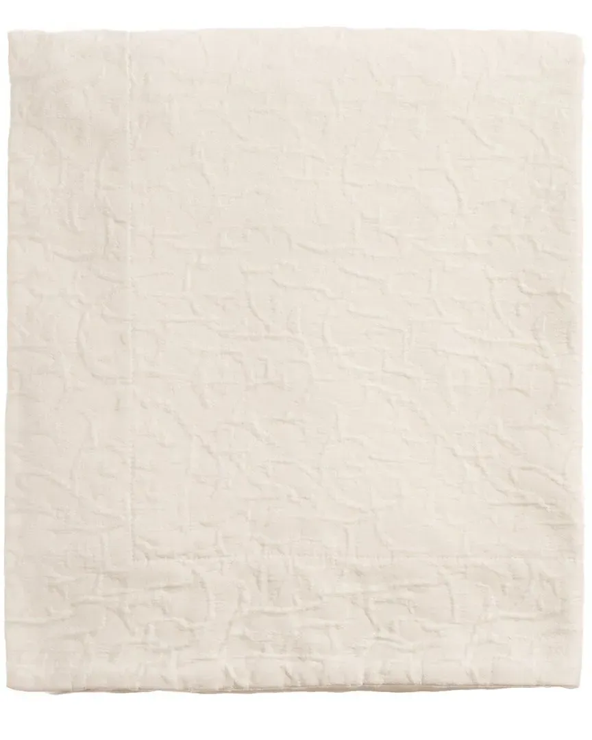 Adelli Pillow Sham - White, Cotton