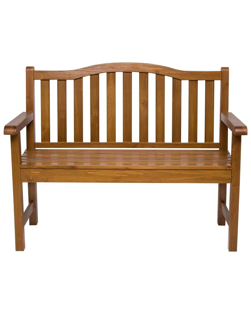 Belfort II Garden Bench with Hydro-Tex Finish - Brown, Cedar image