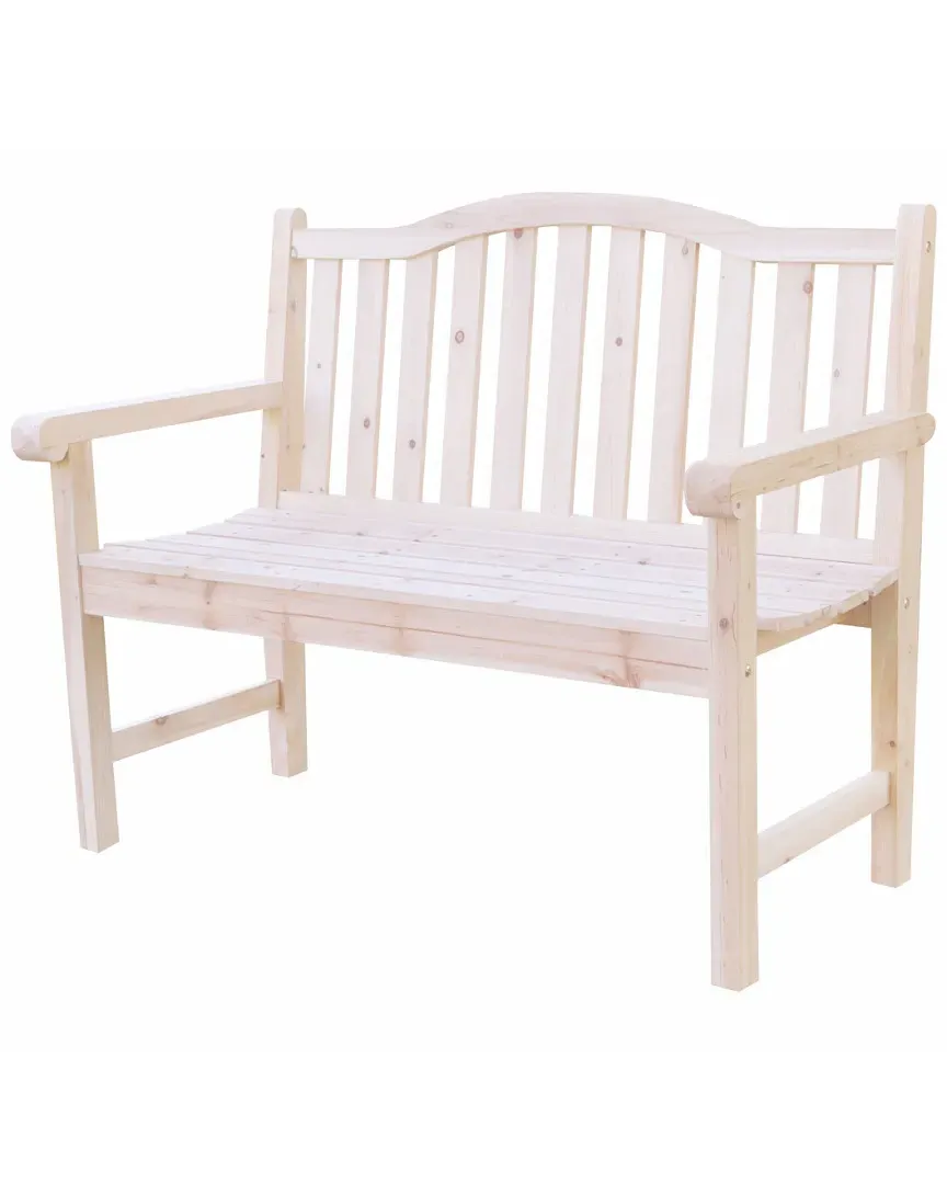 Belfort Outdoor Bench - Natural, Cedar image