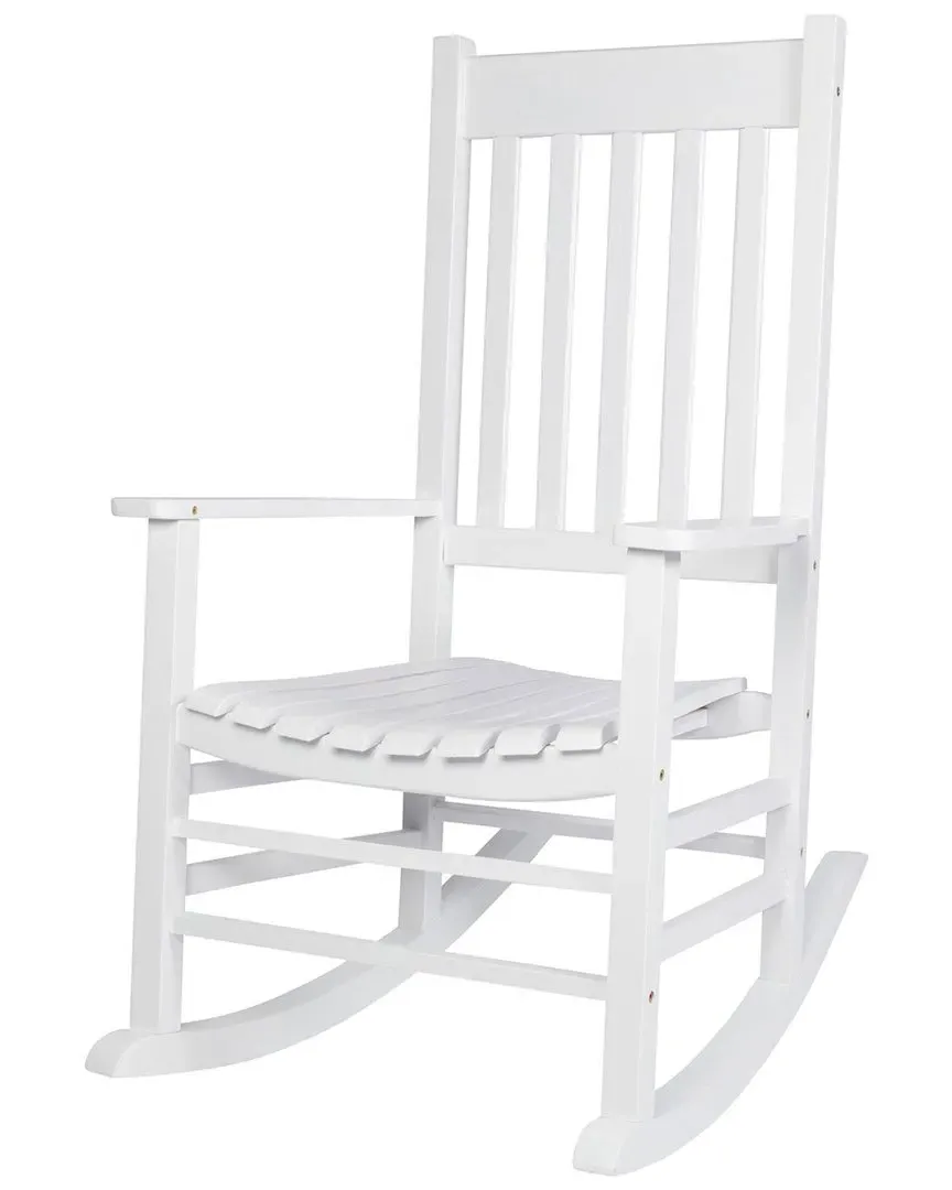 Belmont Outdoor Rocking Chair - Black, Acacia Wood image