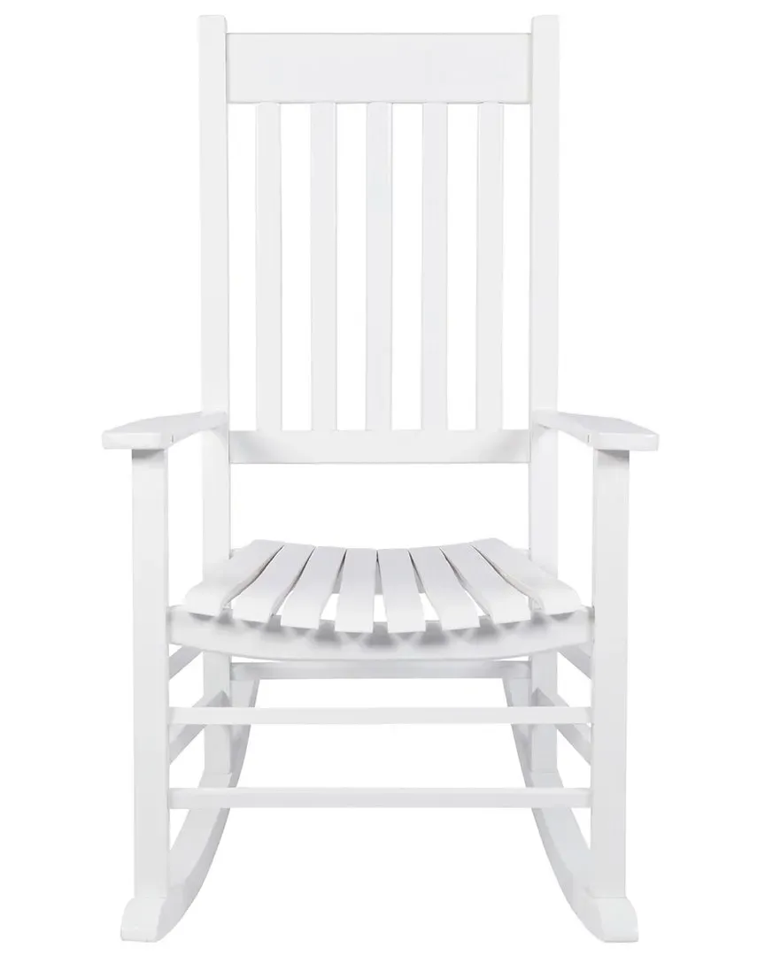 Belmont Outdoor Rocking Chair - White, Poplar Wood