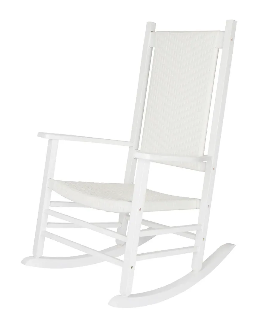 Hampton Porch Rocker - White, Hardwood