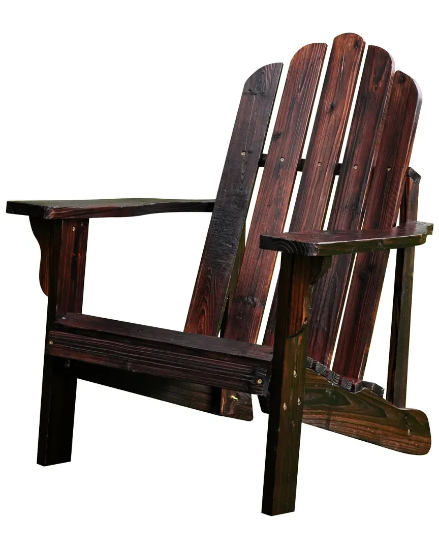 Marina Adirondack Chair - Burnt Brown, Cedar